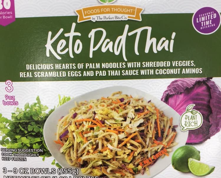 The Perfect Bite Co. Foods For Thought Keto Pad Thai