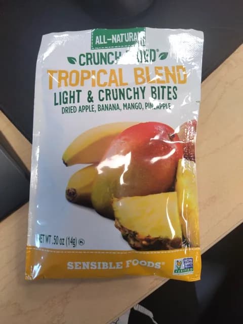 All-Natural Crunch Dried Tropical Blend Light & Crunchy Bites