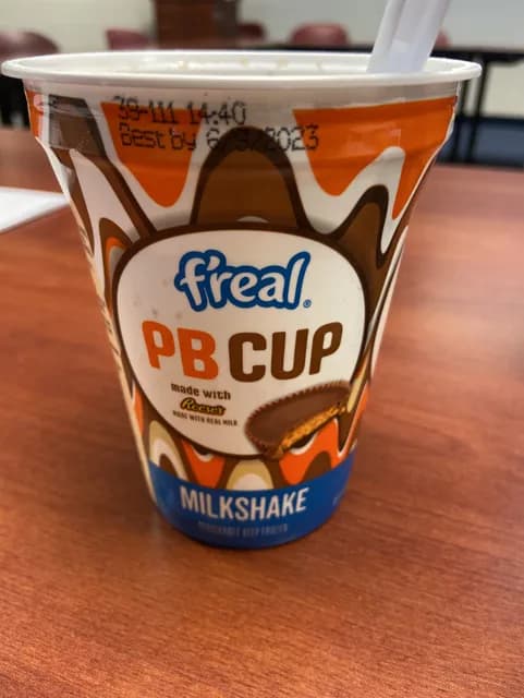 F'Real Pb Cup Made With Reese'S Milkshake