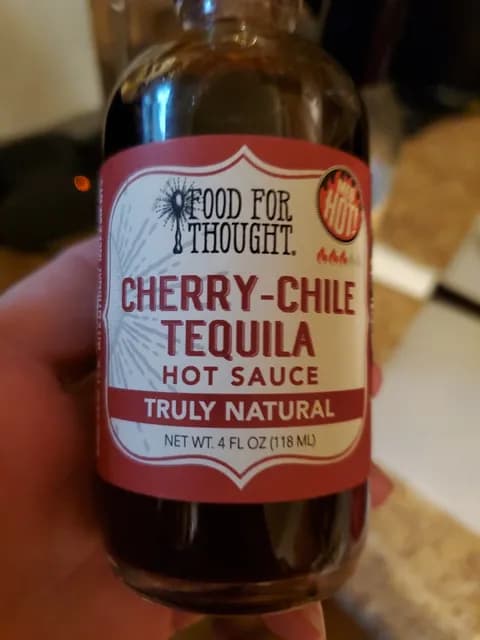 Food For Thought Cherry-Chile Tequila Hot Sauce