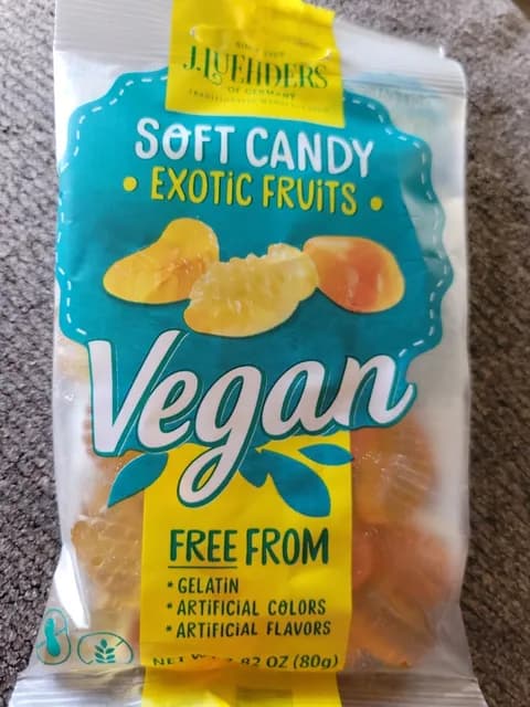 J. Luehders Vegan Exotic Fruits Soft Candy