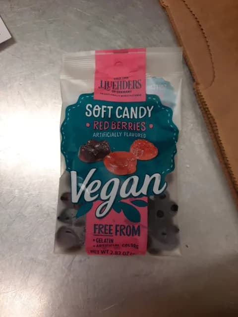 J.Luehders Vegan Soft Candy Red Berries