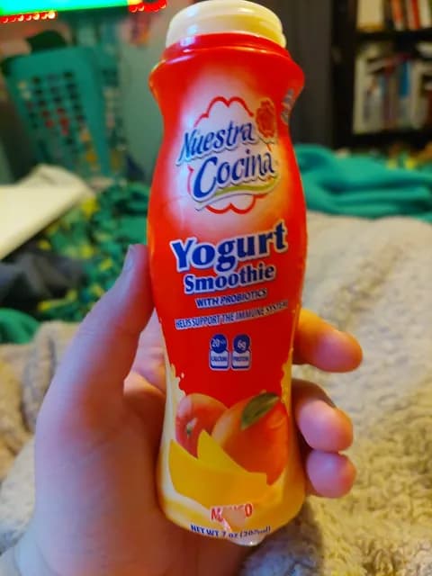 Nuestra Cocina Mango Yogurt Smoothie