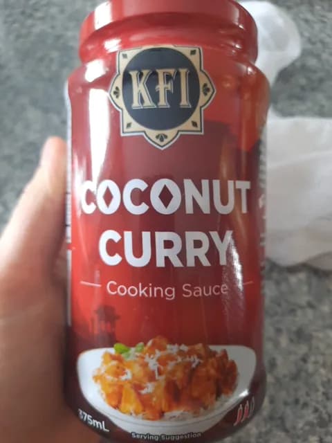 Kfi Coconut Curry Cooking Sauce