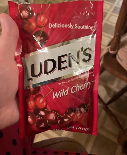 Luden's Wild Cherry Throat Drops