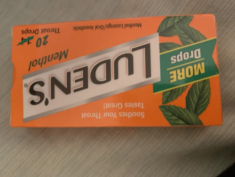 Luden'S Menthol Throat Drops