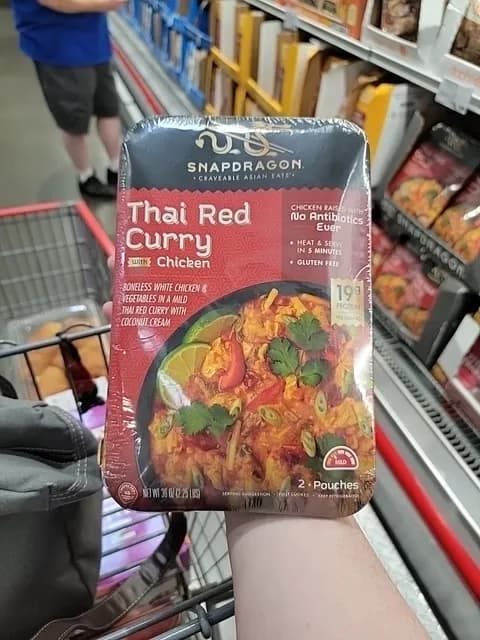 Snap Dragon Thai Red Curry With Chicken