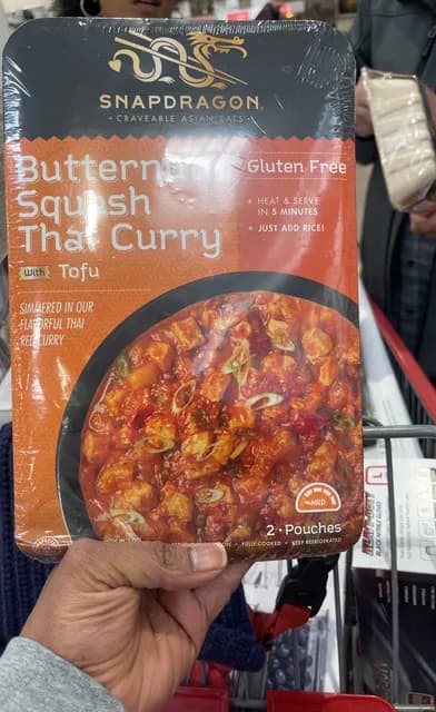 Snapdragon Butternut Squash Thai Curry With Tofu