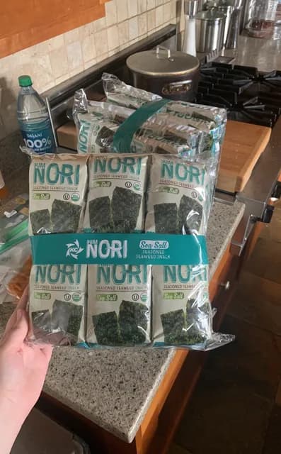 Kimnori Sea Salt Seasoned Seaweed Snack