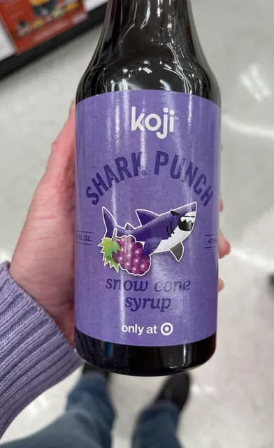 Koji Shark Punch Snow Cone Syrup