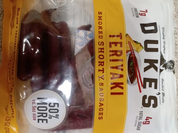 Duke'S Teriyaki Smoked Shorty Sausages