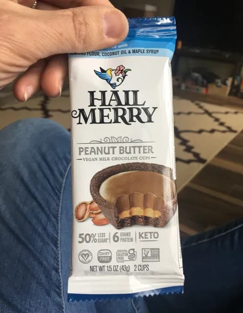 Hail Merry Peanut Butter Vegan Milk Chocolate