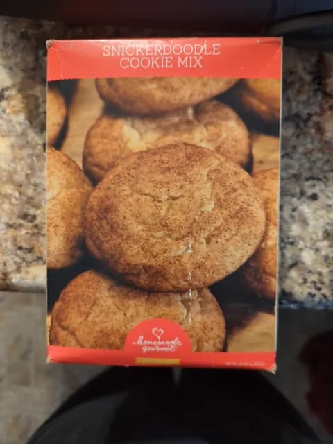 Homemade Gourmet Snickerdoodle Cookie Mix