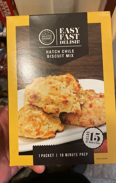 Just In The Gourmet Hatch Chile Biscuit Mix