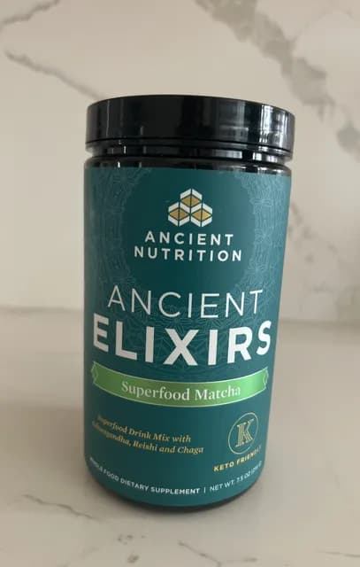 Ancient Nutrition Ancient Elixirs Superfood Matcha