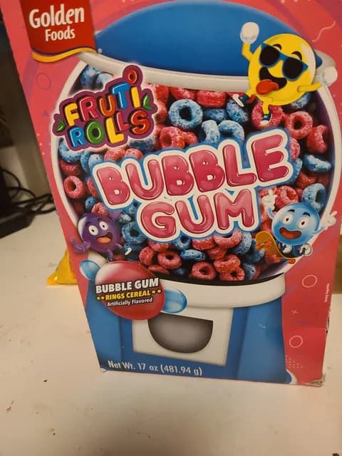 Golden Foods Fruti Rolls Bubble Gum