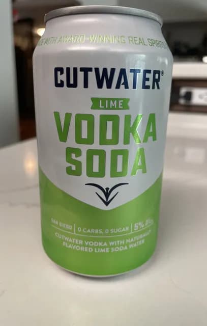 Cutwater Lime Vodka Soda