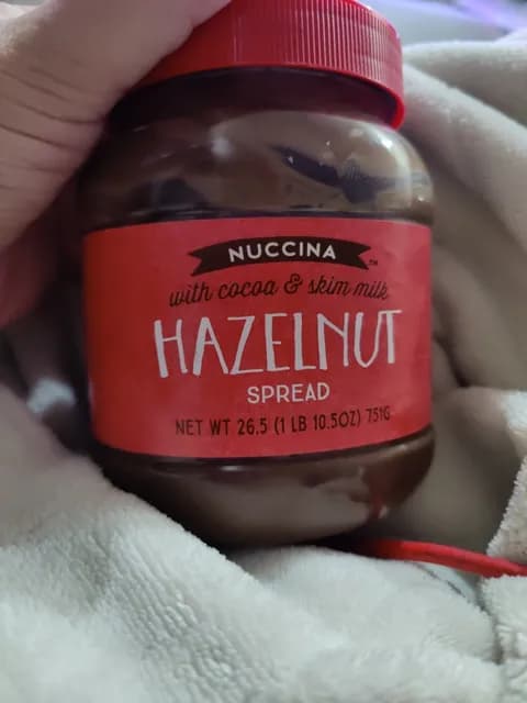 Nuccina Hazelnut Spread With Cocoa & Skim Milk