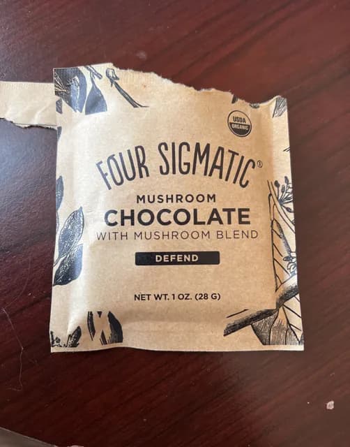 Four Sigmatic Mushroom Chocolate With Mushroom Blend Defend