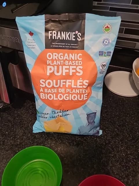 Frankie'S Organic Plant-Based Puffs