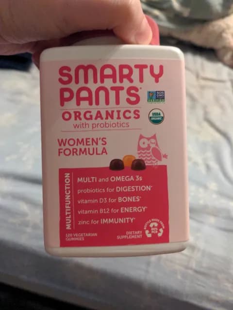 Smarty Pants Organics With Probiotics Women'S Formula