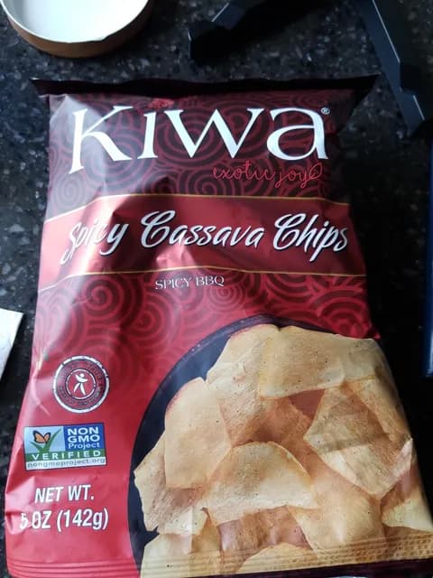 Kiwa Spicy Bbq Cassava Chips