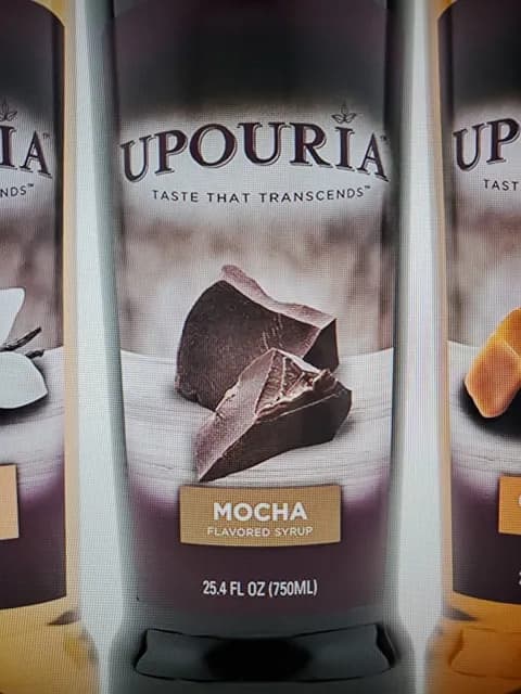 Upouria Mocha Flavored Syrup