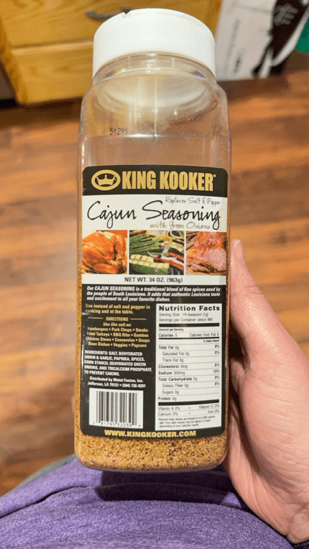 King Kooker Cajun Seasoning