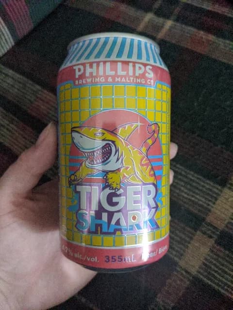 Phillips Brewing & Malting Co. Tiger Shark Beer