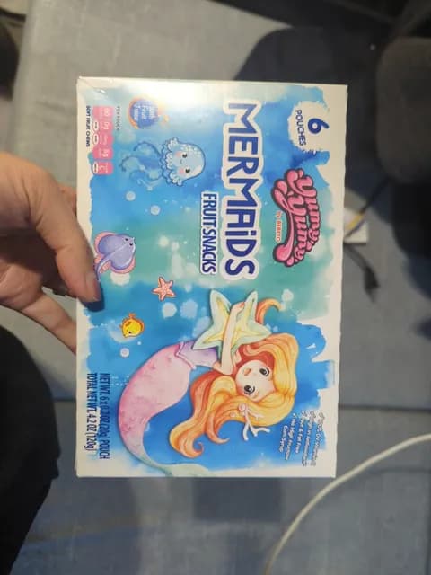 Yumy Yumy By Bebeto Mermaids Fruit Snacks