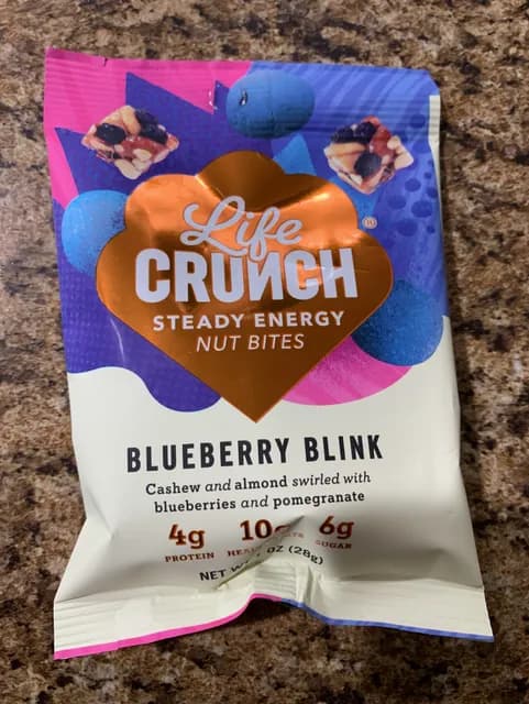 Life Crunch Steady Energy Nut Bites Blueberry Blink