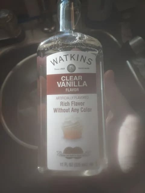 Watkins Clear Vanilla Flavor
