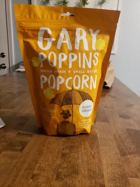 Gary Poppins Classic Cheddar Popcorn