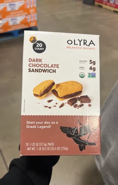 Olyra Dark Chocolate Sandwich