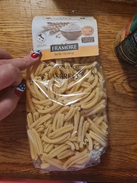 Framore Imported Italian Artisan Pasta Made From Durum Wheat Semolina