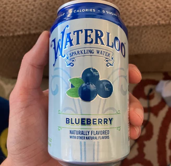 Waterloo Blueberry Sparkling Water