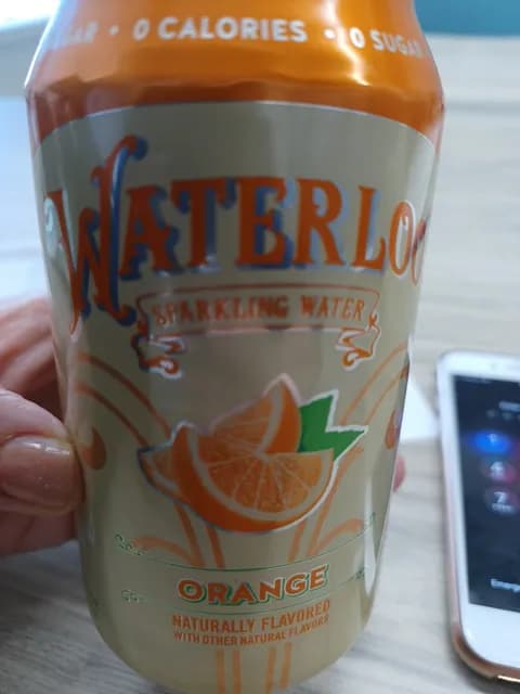 Waterloo Orange Sparkling Water