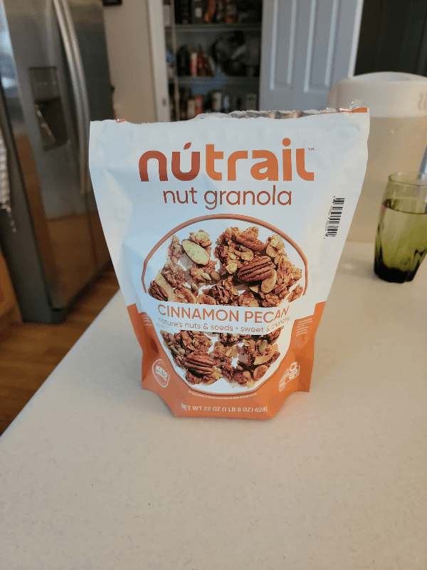 Is it Pistachio Free? Nutrail Low Carb Keto Nut Granola Cinnamon Pecan