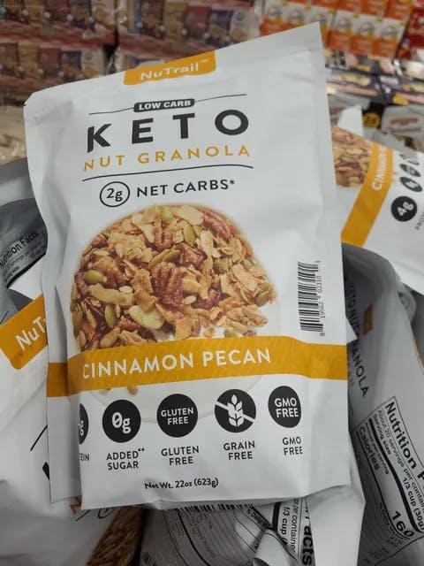 Is it Wheat Free? Nutrail Low Carb Keto Nut Granola Cinnamon Pecan
