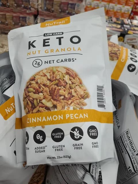 Is it Breastfeeding Friendly? Nutrail Low Carb Keto Nut Granola Cinnamon Pecan