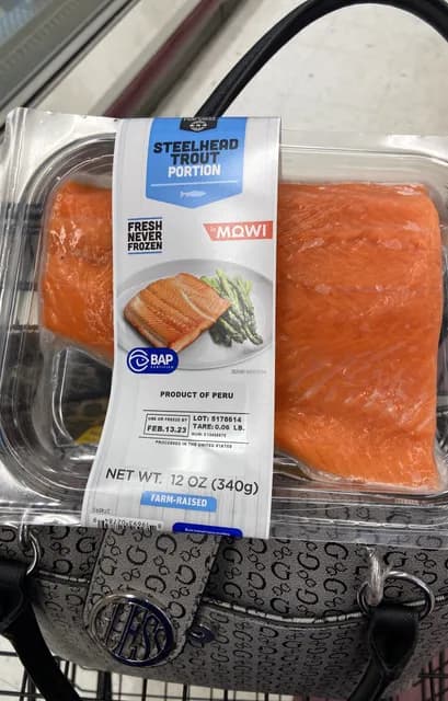 Marine Harvest Steelhead Trout Portion