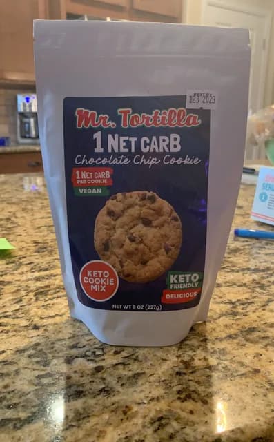 Mr. Tortilla 1 Net Carb Chocolate Chip Cookie Keto Cookie Mix