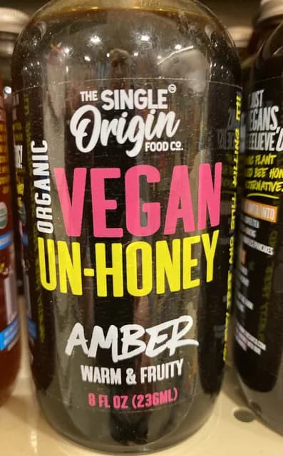 The Single Origin Food Co. Organic Vegan Amber Un-Honey