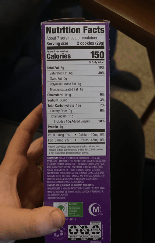 Girl Scouts Samoas Crisp Cookies With Caramel, Coconut, And Dark Chocolaty Stripes