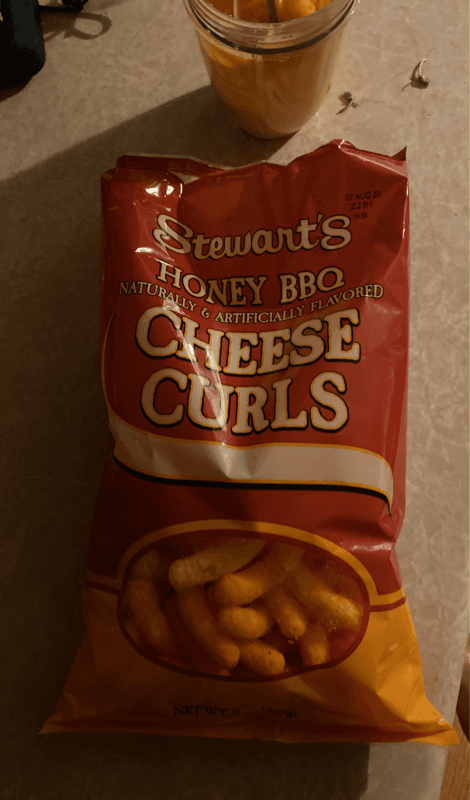Stewart'S Honey Bbq Cheese Curls
