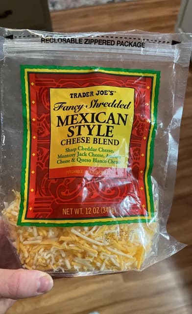 Trader Joe'S Fancy Shredded Mexican Style Cheese Blend