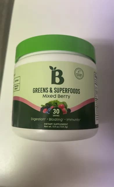 Bloom Greens & Superfoods Mixed Berry Dietary Supplement