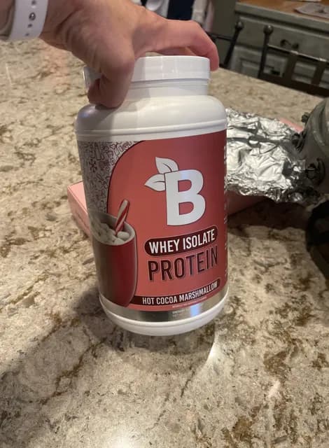 Bloom Nutrition Whey Isolate Protein Hot Cocoa Marshmallow