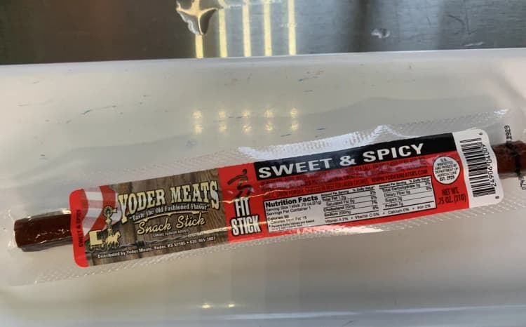 Yoder Meats Snack Stick Sweet & Spicy Fit