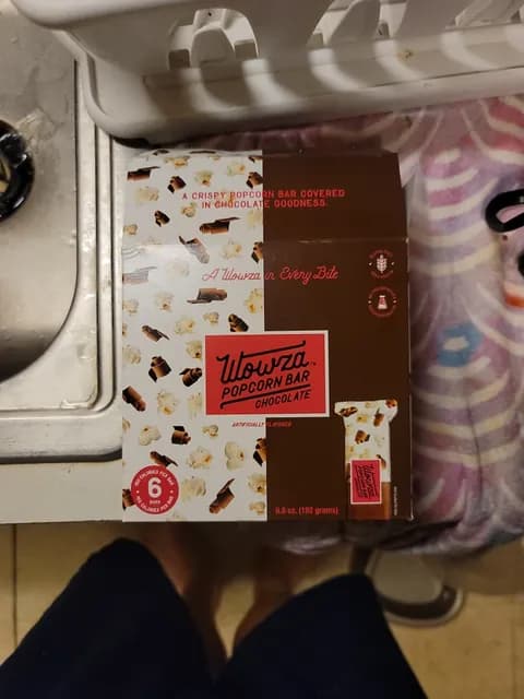Wowza Chocolate Popcorn Bar